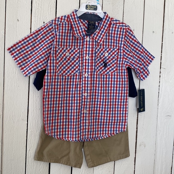 U.S. Polo Assn. 3 Piece Set Boys - Picture 3 of 11